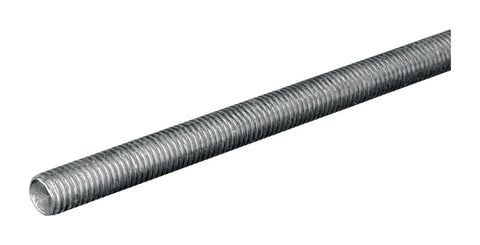 SteelWorks 7/16 in. D X 24 in. L Low Carbon Steel Threaded Rod (Pack of 5)