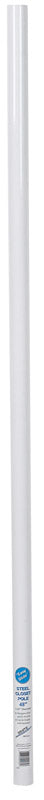 John Sterling 48 in. L X 1-1/4 in. D Powder Coated Steel Closet Rod (Pack of 3)