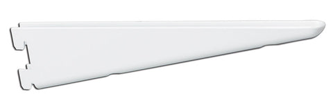 Knape & Vogt White Steel Bracket 16 Ga. 10-1/2 in. L 225 lb (Pack of 10)