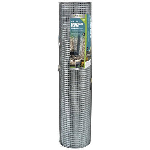 YardGard 36 in. H X 50 ft. L Galvanized Steel Hardware Cloth 1/2 in.