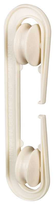 Separador de plástico para cuerda de tender ropa Sunline, 7,25 pulg. de largo