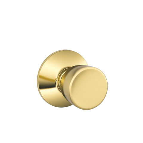 Schlage Bell Classic Bright Brass Privacy Knob