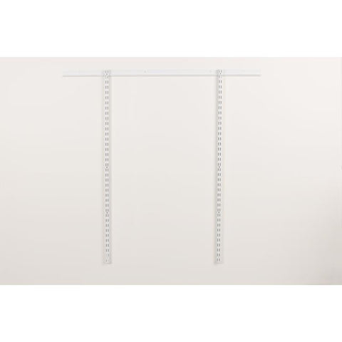 Rubbermaid .5 in. H X 1.7 in. W X 40 in. L Steel Wall Mount Upright (Pack of 10)