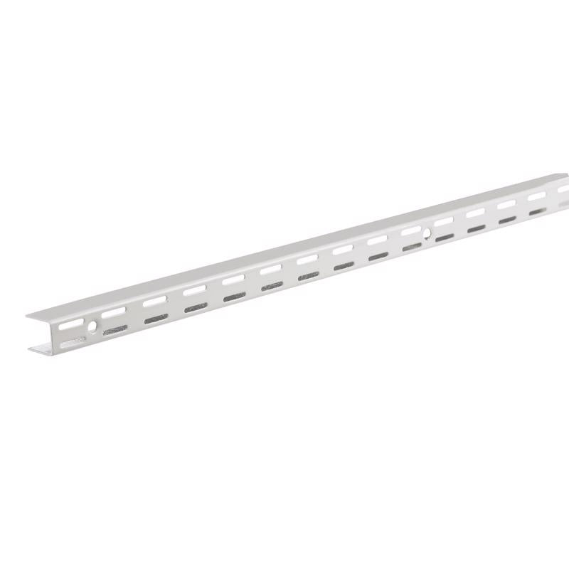 Rubbermaid 1 in. H X .9 in. W X 25 in. L Steel Wall Mount Upright (Pack of 10)