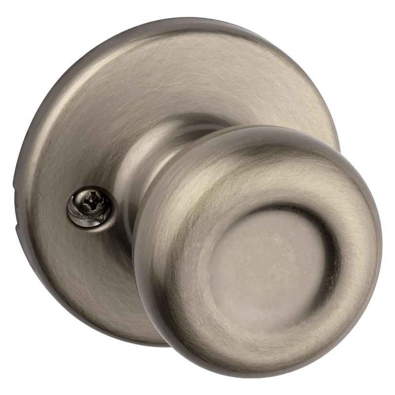 Kwikset Tylo Traditional Antique Brass Dummy Knob
