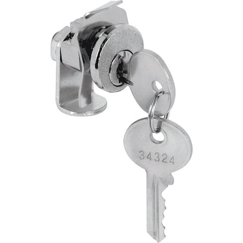 Prime-Line Brushed Nickel Steel Clockwise Mailbox Lock For Dura-Steel 2