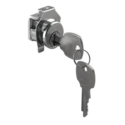 Prime-Line Brushed Nickel Steel Clockwise Mailbox Lock For Florence 2