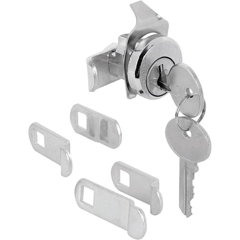 Prime-Line Nickel Steel Counter Clockwise Mailbox Lock For Cutler Federal 2