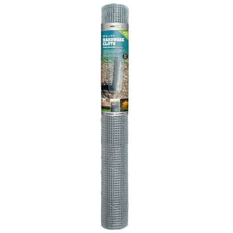 YardGard 24 in. H X 10 ft. L Galvanized Steel Hardware Cloth 1/4 in.