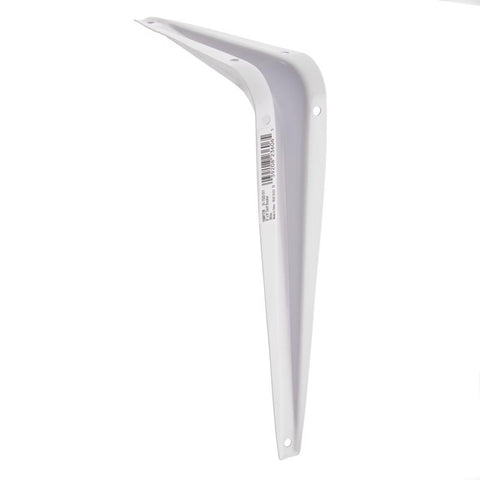 Hampton White Steel Shelf Support 18 Ga. 6 in. L 100 lb (Pack of 10)