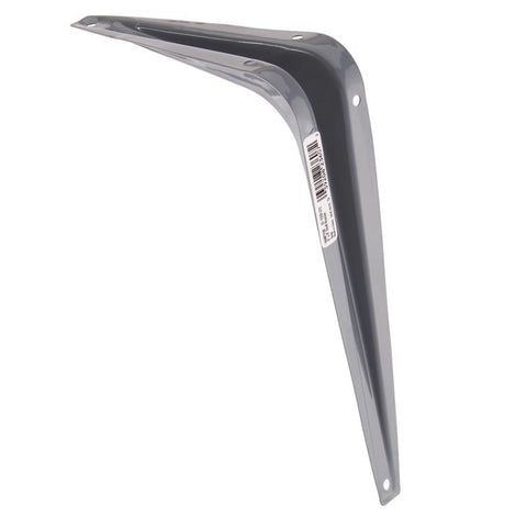 Hampton Gray Steel Shelf Support 18 Ga. 6 in. L 100 lb (Pack of 10)