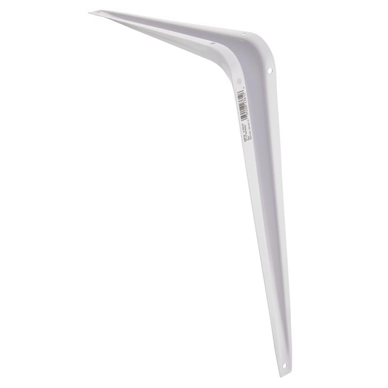 Hampton White Steel Shelf Support 18 Ga. 10 in. L 100 lb (Pack of 10)