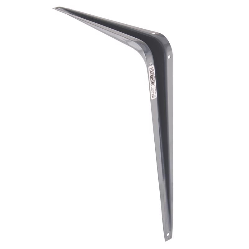 Hampton Gray Steel Shelf Support 18 Ga. 10 in. L 100 lb (Pack of 10)
