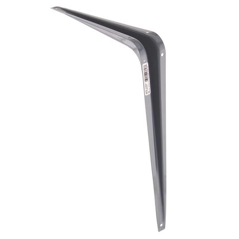 Hampton Gray Steel Shelf Support 18 Ga. 10 in. L 100 lb (Pack of 10)