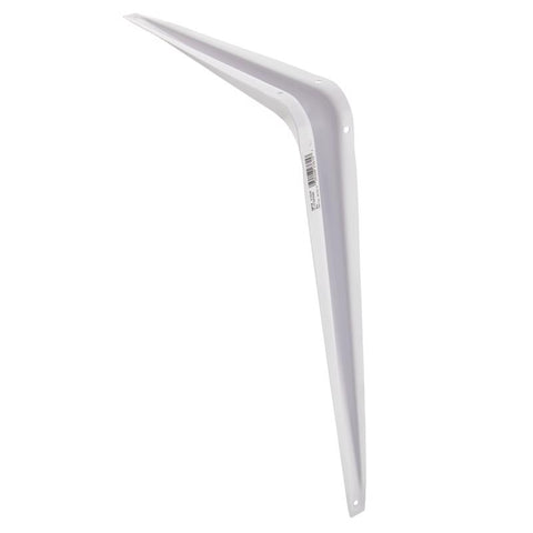 Hampton White Steel Shelf Support 18 Ga. 12 in. L 100 lb (Pack of 10)