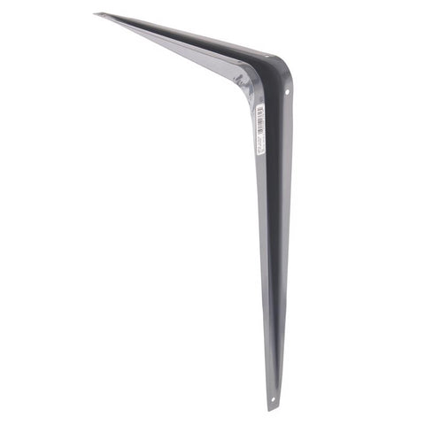 Hampton Gray Steel Shelf Support 18 Ga. 12 in. L 100 lb (Pack of 10)