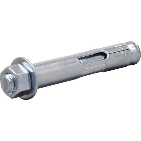 HILLMAN 1/2 in. D X 3 in. L Steel Hex Head Sleeve Anchors 12 pc