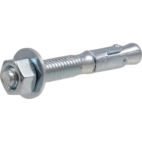 HILLMAN 3/8 in. D X 2-3/4 in. L Steel Round Head Wedge Anchor 25 pc
