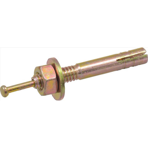 HILLMAN 1/4 in. D X 1-3/4 in. L Steel Round Head Strike Anchor 50 pc