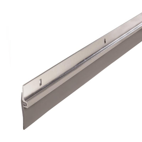 M-D Building Products Silver Aluminum/Vinyl Sweep For Doors 36 in. L X 1.38 in. (Pack of 20)