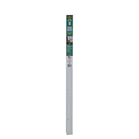M-D Building Products White Aluminum/Vinyl Sweep For Doors 36 in. L X 2.13 in.