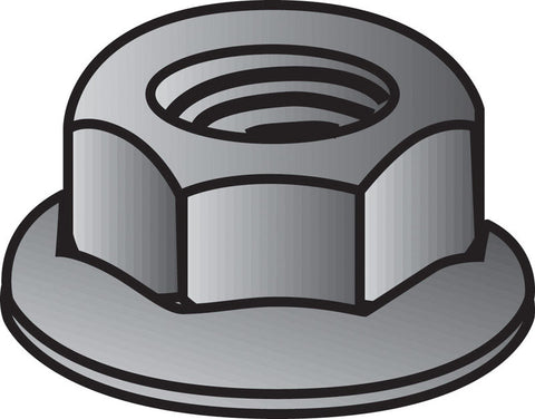 HILLMAN 5/16 in. Zinc-Plated Steel USS Whiz Lock Nut 1 pk
