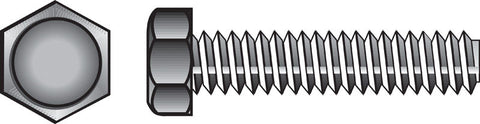 HILLMAN 1/4 in. D X 6 in. L Zinc Plated Steel Hex Tap Bolt 1 pk