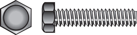 HILLMAN 5/16 in. D X 4 in. L Zinc Plated Steel Hex Tap Bolt 50 pk