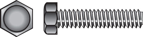 HILLMAN 1/2 in. D X 6 in. L Zinc Plated Steel Hex Tap Bolt 25 pk