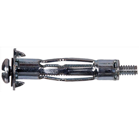 HILLMAN 1/8 in. D X 1-1/2 in. L Steel Pan Head Hollow Wall Anchors 2 pk (Pack of 10)