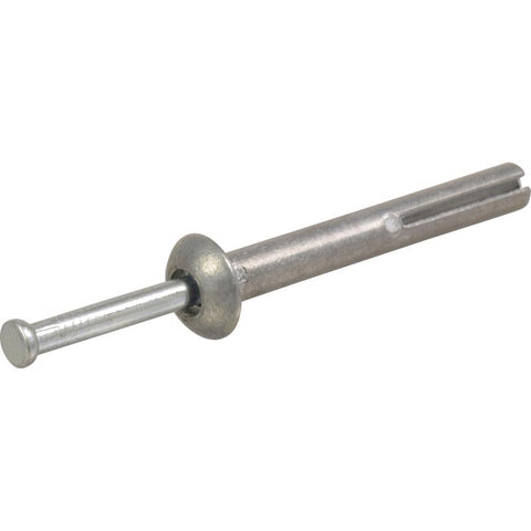 HILLMAN 1/4 in. D X 1.5 in. L Carbon Steel Round Head Hammer Drive Anchor 2 pk (Pack of 6)