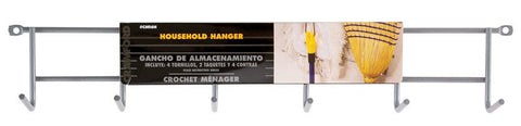 Crawford 2-1/8 in. H X 2 in. W X 16 in. D Silver Epoxy Hang Rail