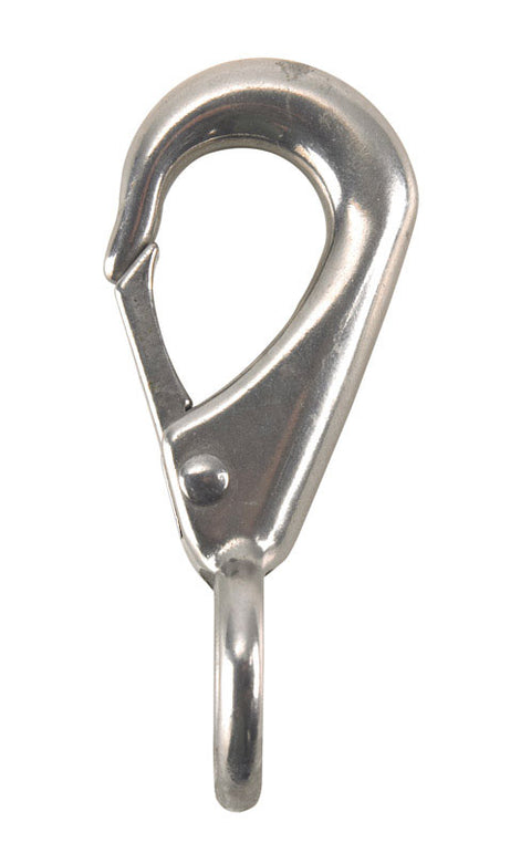 Campbell 5/8 in. D X 2-7/8 in. L Polished Stainless Steel Boat Snap 160 lb (Pack of 10)