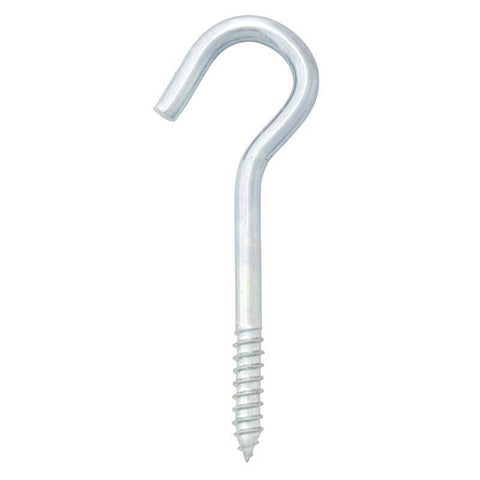 Hampton Small Steel 5 in. L Ceiling Hook 200 lb 1 pk (Pack of 20)