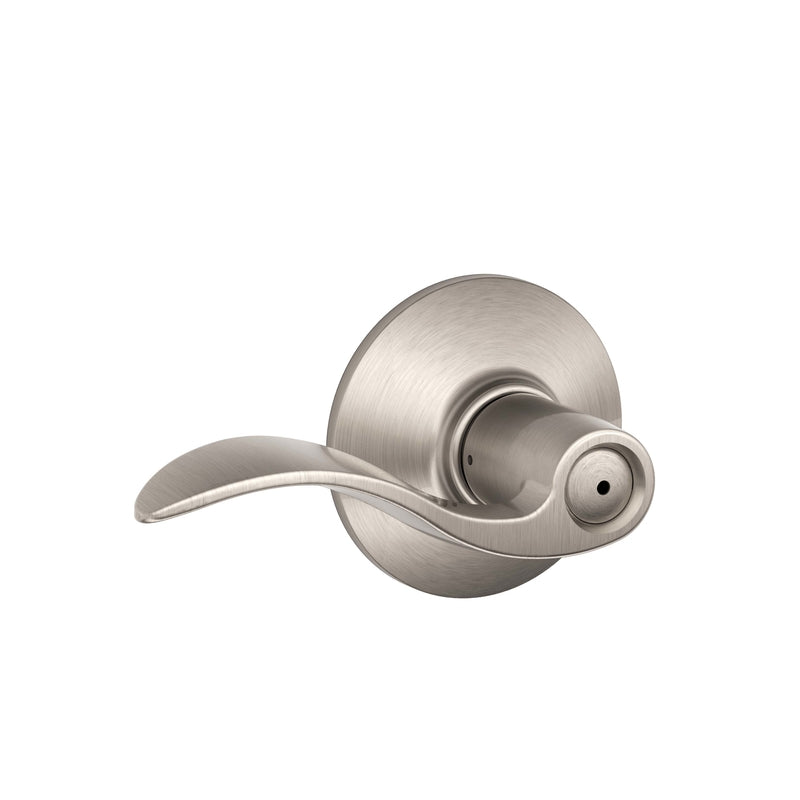 Schlage Accent Satin Nickel Privacy Lever