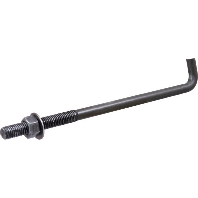 HILLMAN 5/8 in. D X 12 in. L Steel Round Head Anchor Bolts 1 pk