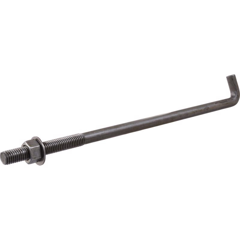 HILLMAN 5/8 in. D X 15 in. L Steel Round Head Anchor Bolts 1 pk