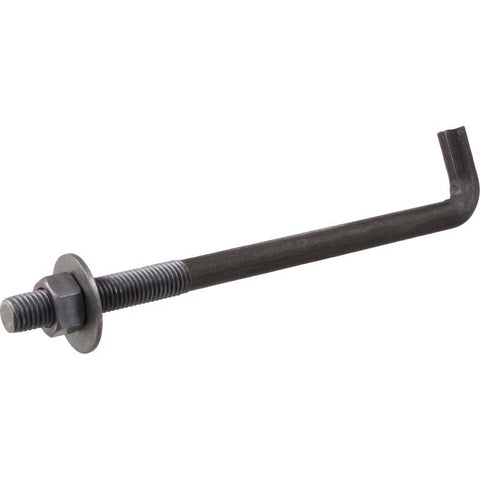 HILLMAN 3/4 in. D X 12 in. L Steel Round Head Anchor Bolts 1 pk