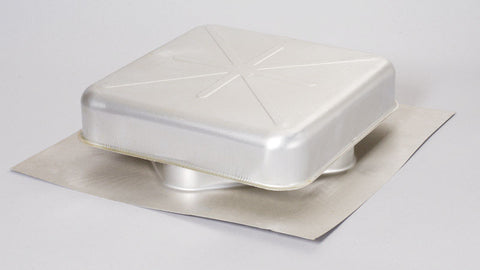 Air Vent 3.6 in. H X 15 in. W X 16 in. L White Aluminum Roof Vent (Pack of 6)