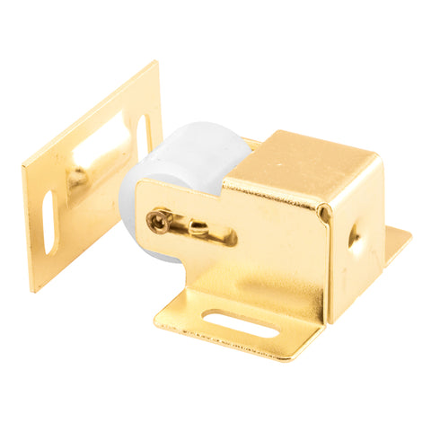 Prime-Line 0.94 in. H X 1.75 in. W X 1.81 in. D Brass-Plated Steel Roller Catch (Pack of 6)
