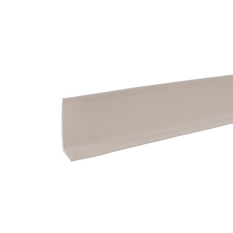 M-D Building Products 2.5 in. H X 0.08 in. W X 48 in. L Prefinished Desert Beige Vinyl Wall Base (Pack of 18)