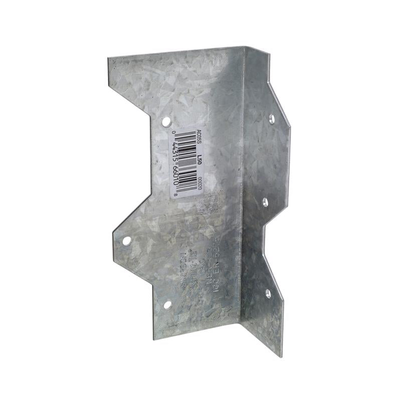 Simpson Strong-Tie Z-Max 2.4 in. W X 5 in. L Galvanized Steel L-Angle