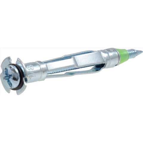 HILLMAN 1/8 in. D X 1/8 LS in. L Metal Pan Head Drive Wall Anchors 100 pk