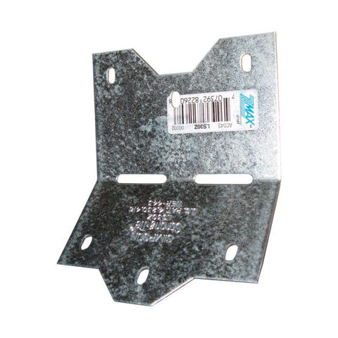 Simpson Strong-Tie 3.3 in. W X 3.4 in. L Galvanized Steel L-Angle