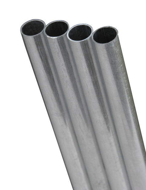K&S 7/16 in. D X 3 ft. L Round Aluminum Tube (Pack of 3)