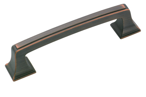 Amerock Traditional Arch Cabinet Pull 3-3/4 in. Oil Rubbed Bronze Brown 1 pk