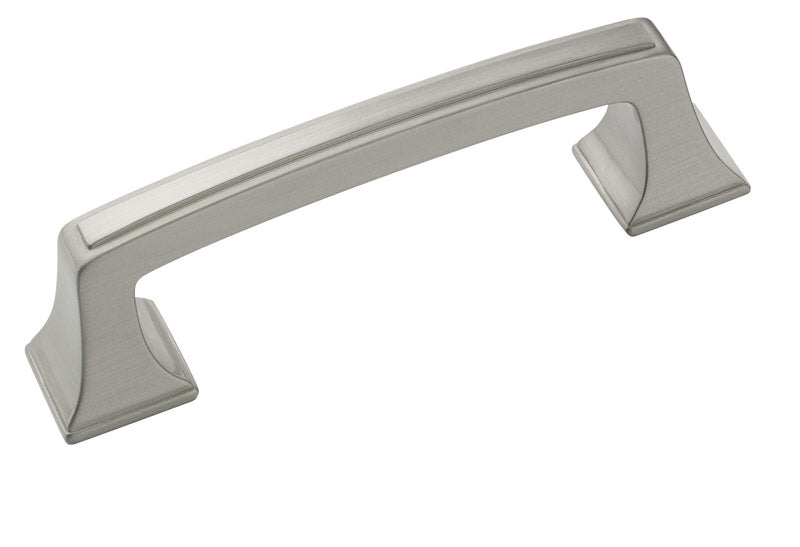 Amerock Traditional Arch Cabinet Pull 3 in. Satin Nickel Silver 1 pk