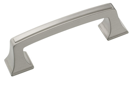 Amerock Traditional Arch Cabinet Pull 3 in. Satin Nickel Silver 1 pk