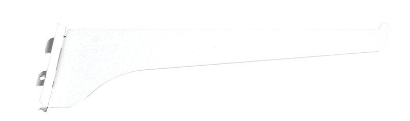 Knape & Vogt White Steel Regular Duty Bracket 16 Ga. 10 in. L 160 lb (Pack of 10)