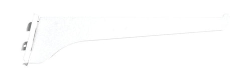 Knape & Vogt White Steel Regular Duty Bracket 16 Ga. 10 in. L 160 lb (Pack of 10)